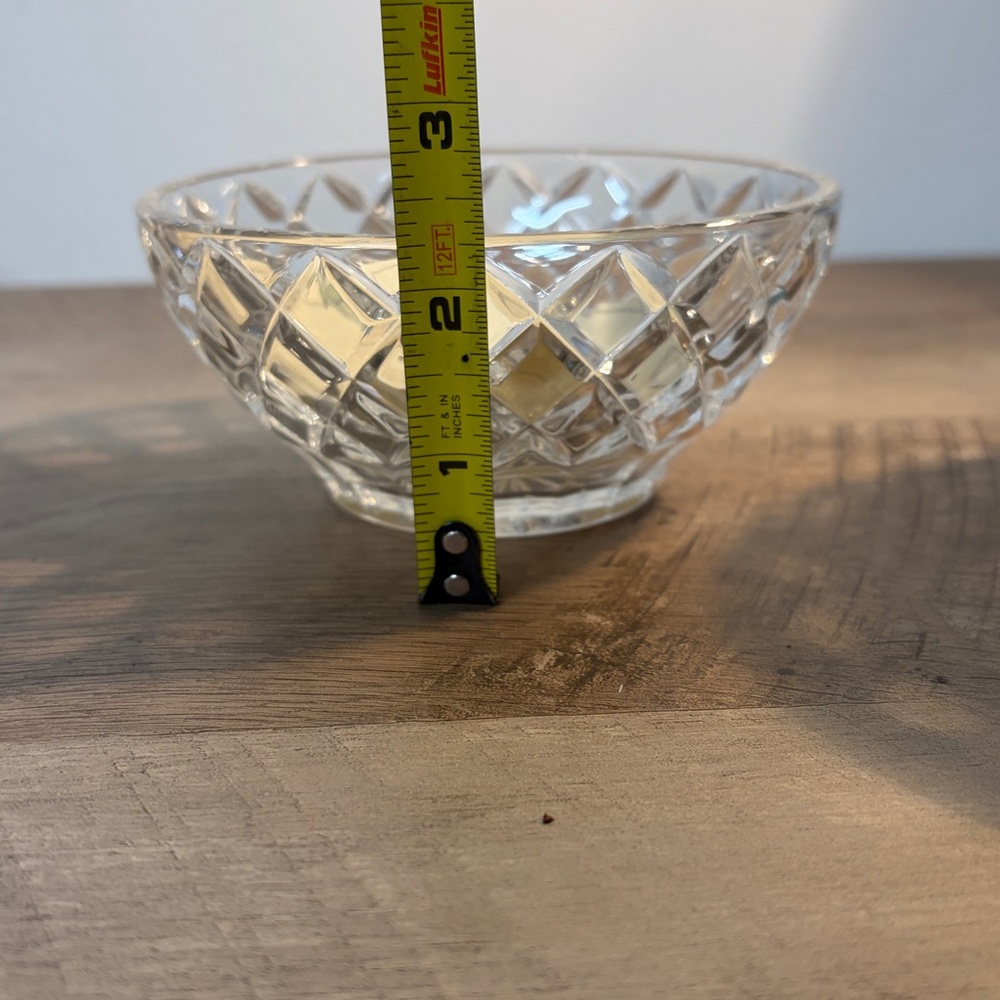 Set of 4 Lenox Crystal Diamond Bowls with Certificates - Picture 7 of 7